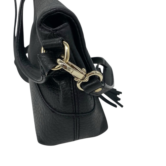 Kate Spade Southport Avenue Mini Maria Handbag Black Leather Bag - Picture 7 of 15